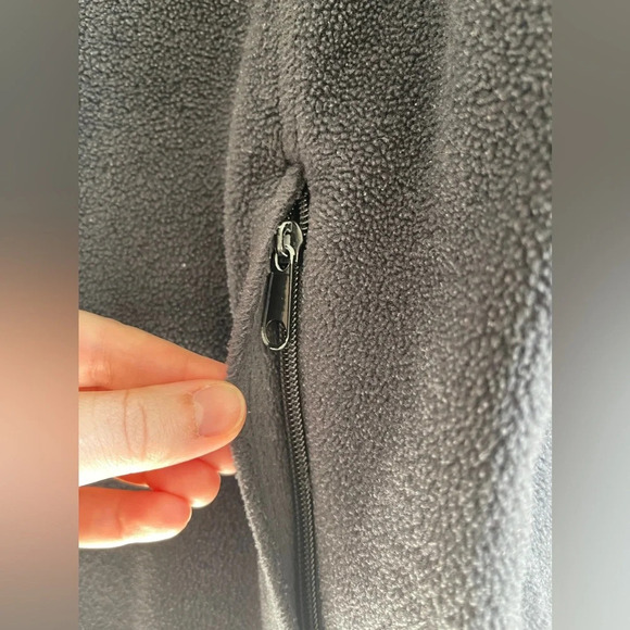 Columbia Black Fleece Jacket w/ Pink Breast Cancer Ribbon Women’s Size Medium - Picture 9 of 15